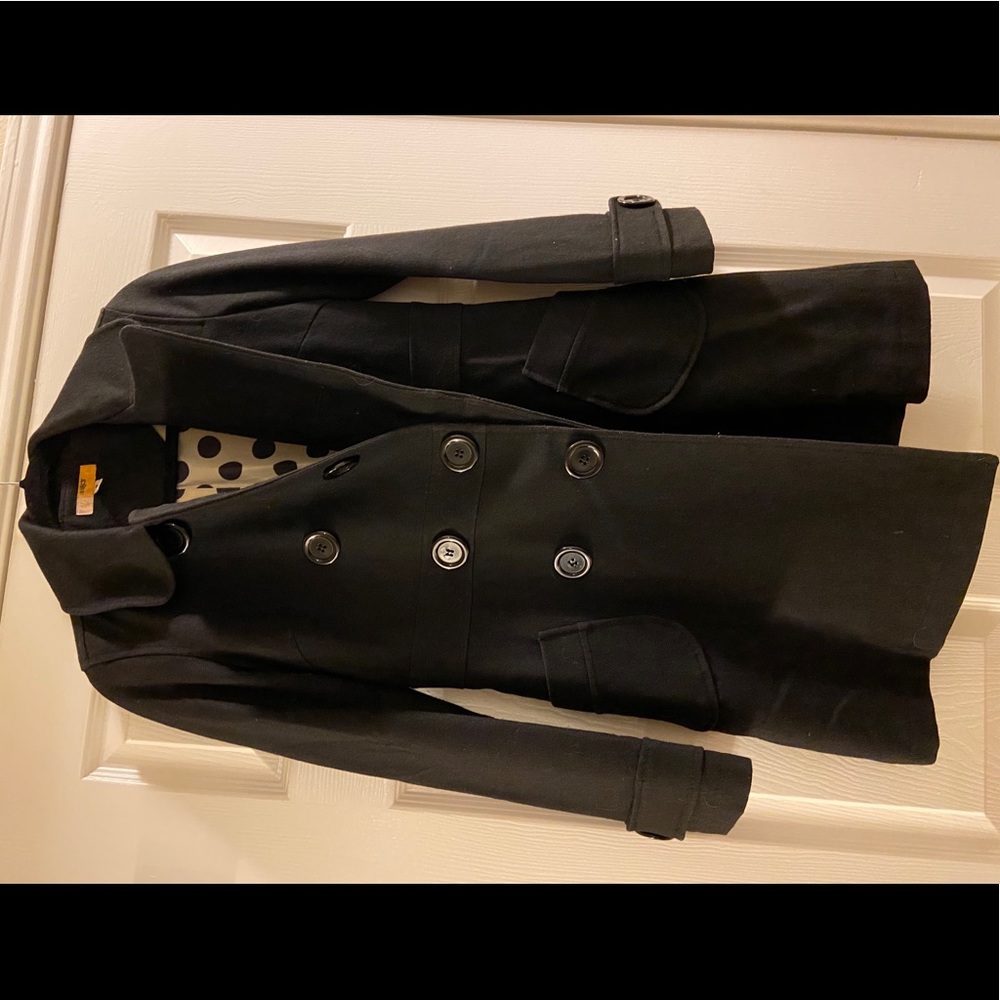 Women’s black Tulle coat